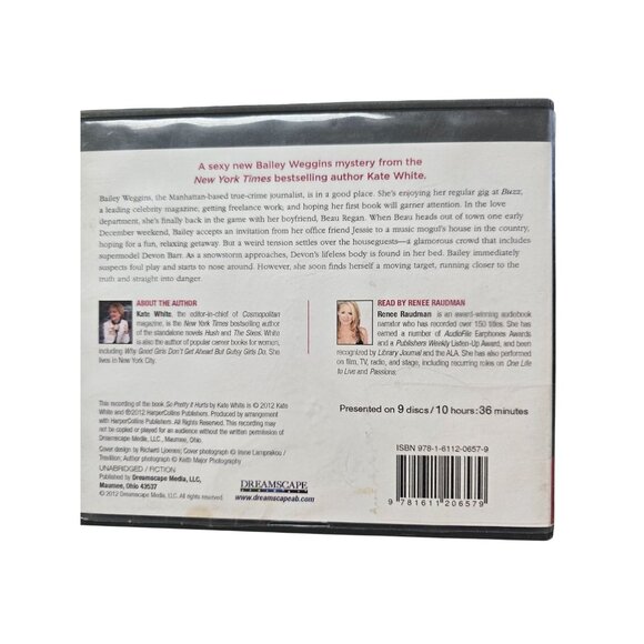 So Pretty It Hurts By Kate White Audiobook CD Set 9 Discs Unabridged Read By - Picture 2 of 5